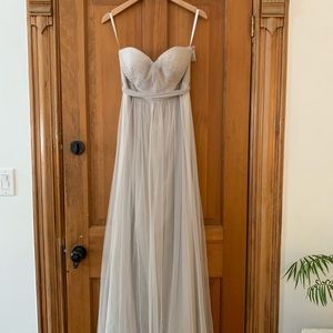 Anthropologie Jenny Yoo Annabelle, Ice Gray 4